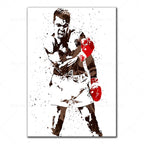 Inspirational Muhammad Ali Quote Canvas Wall Art For Home And Decor