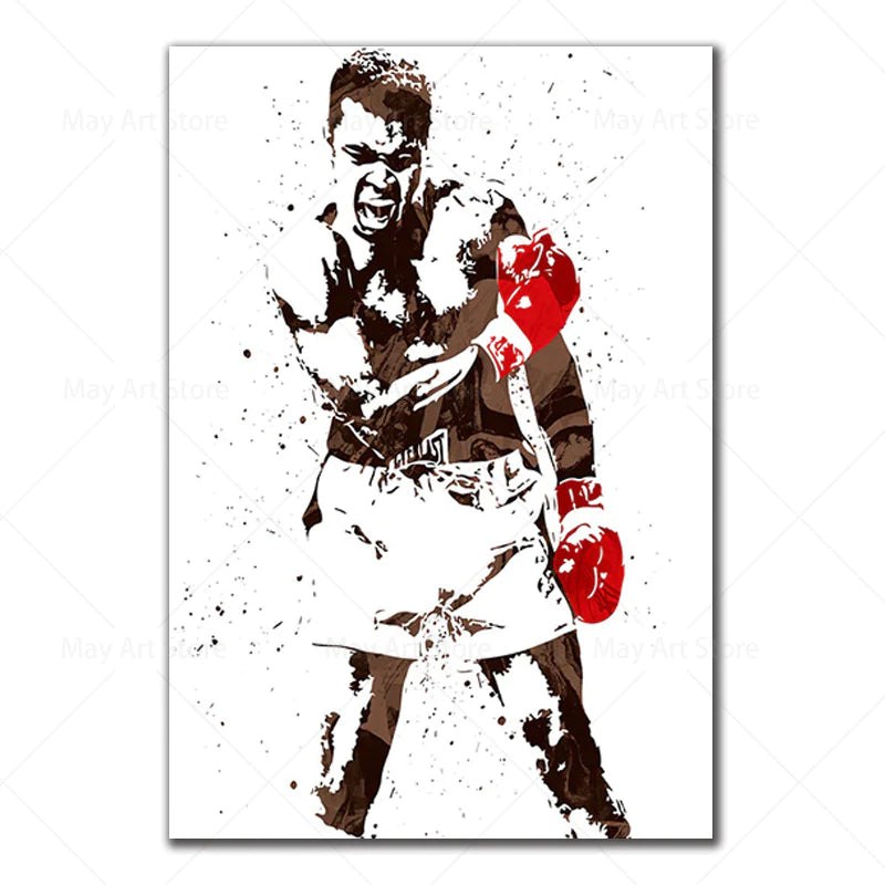 Inspirational Muhammad Ali Quote Canvas Wall Art For Home And Decor