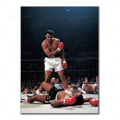 Inspirational Muhammad Ali Quote Canvas Wall Art For Home And Decor