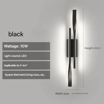 Nordic Bedroom Wall Light - Modern Italian Design