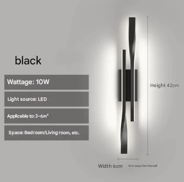 Nordic Bedroom Wall Light - Modern Italian Design