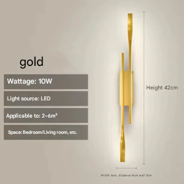 Nordic Bedroom Wall Light - Modern Italian Design