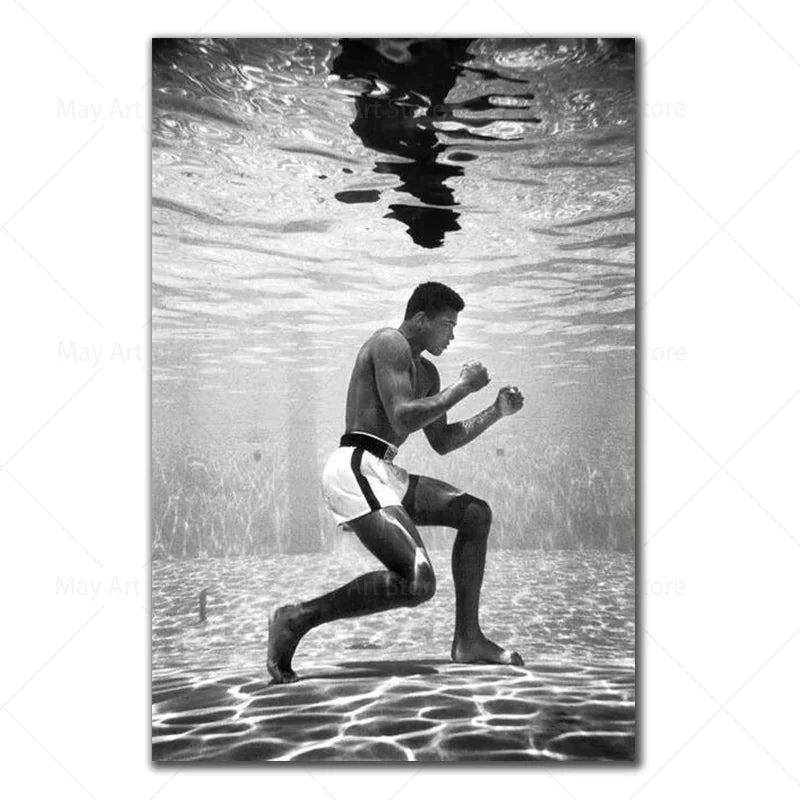 Inspirational Muhammad Ali Quote Canvas Wall Art For Home And Decor